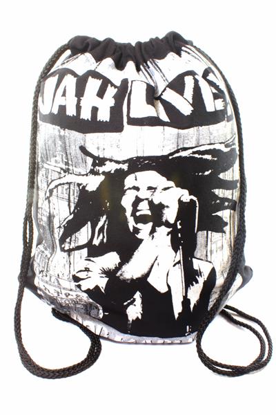 Backpack Jah Live Drawstring Strong Light Fabric กระเป๋าเป้สะพายหลังแบบมีเชือกเป