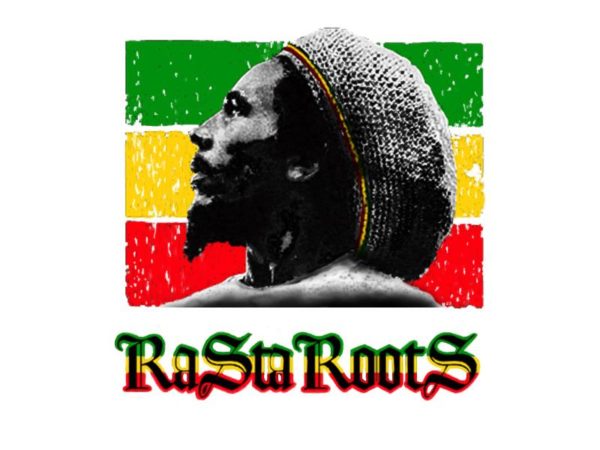 Bob Marley Portrait Rasta Roots White Tee-Shirt เสื้อยืดคอกลมสีขาวสกรีนลายรูปหน้