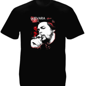 เสื้อยืดคอกลมสีดำ ลายคลาสสิก Che Guevara Black Tee-Shirt