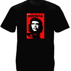 Che Guevara Black Tee-Shirt เสื้อยืดสีดำลายสุดเท่ห์ Che Guevara Black Tee-Shirt