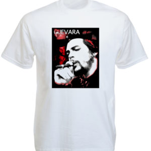 เสื้อยืดคอกลมสีขาว ลาย Che Guevara White Tee-Shirt