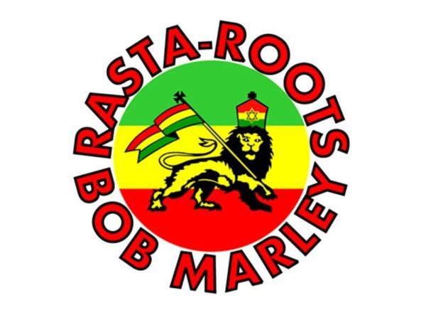 Rasta Roots Bob Marley White T-shirt Short Sleeves Lion of Judah เสื้อยืดสีขาวสไ