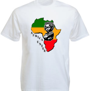 Africa Unite Baby Rasta White Tee-Shirt เสื้อยืดสีขาวลายเด็กชาย Africa Unite Bab