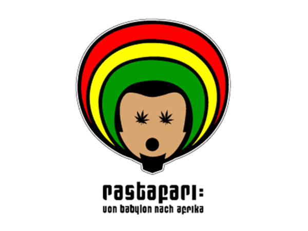 เสื้อยืดสีขาว Rastafari Von Babylon Nach Afrika